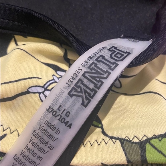 2pcs Swim Bikini Set Victoria's Secret Floral Retro Ultimate Gym Pinup PINK XL/L - Picture 14 of 14